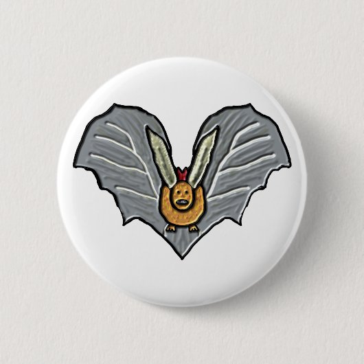 Flying Bat Button (Vorderseite)
