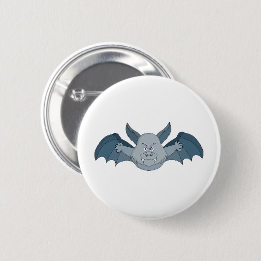 Flying Bat Button (Vorne & Hinten)