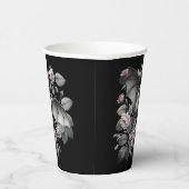 Flying Bat Halloween Pappbecher (Rechts)