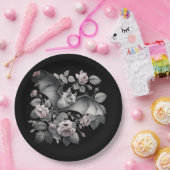 Flying Bat Halloween Pappteller (Party)