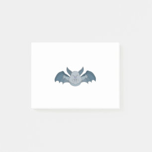 Flying Bat Post-it Klebezettel