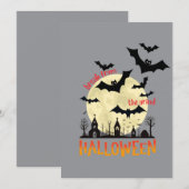 Flying Bats BFTG Einladung (Vorne/Hinten)