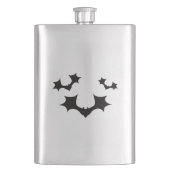 Flying Bats Flask Flachmann (Vorderseite)