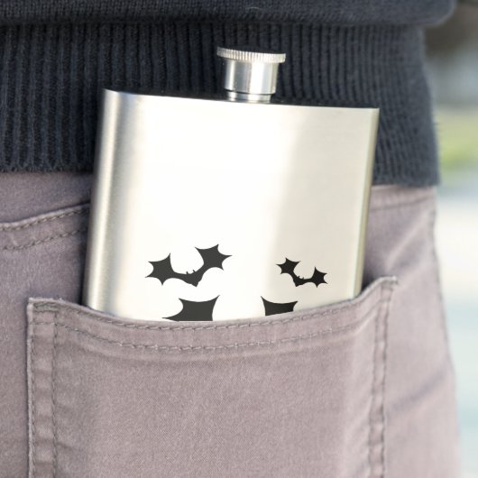 Flying Bats Flask Flachmann (Beispiel)