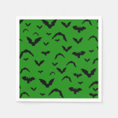 Flying bats on green serviette (Vorderseite)