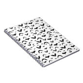 Flying Bats on White Notizblock (Rechte Seite)