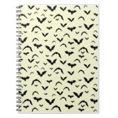 Flying Bats on Yellow Notizblock (Vorderseite)