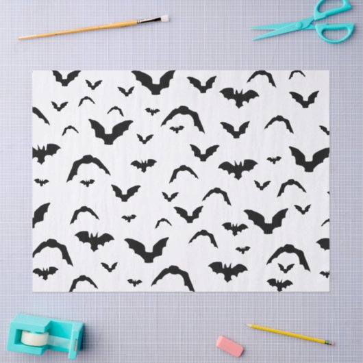 Flying Bats Seidenpapier (Basteln)