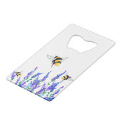 Flying Bees Bottle Opener Geldbeutel Flaschenöffner (Rückseite Schrägansicht)