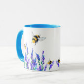 Flying Bees Coffee Tasse (Vorderseite Links)