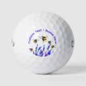 Flying Bies Golf Balls mit benutzerdefiniertem Tex Golfball (Vorderseite)