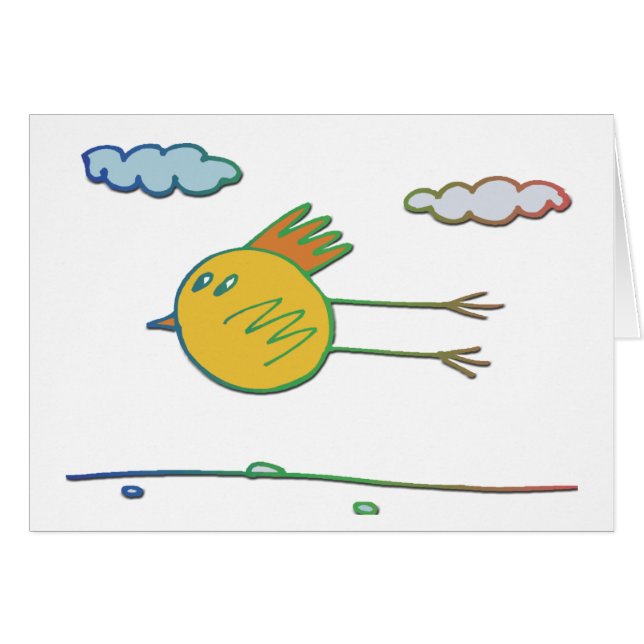 Flying Bird (Vorderseite (Horizontal))