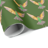 Flying Bird Geschenkpapier (Rolleneckpunkt)