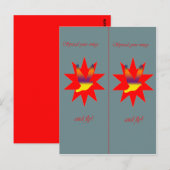 Flying Bird-Lesezeichen Postkarte (Vorne/Hinten)