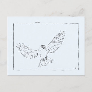 Flying Bird Postkarte