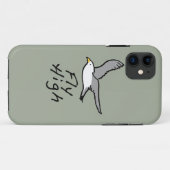 Flying Bird. Seagull in Flight Illustration. Case-Mate iPhone Hülle (Rückseite (Horizontal))