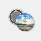 Flying Birds in Heaven Serenity Gebet Magnet (Vorderseite/Rückseite)