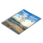 Flying Birds in Heaven Serenity Gebet Notizblock (Linke Seite)