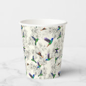 Flying Birds Paper Cups Pappbecher (Rückseite)