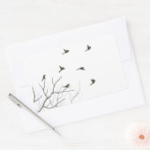 Flying Birds Silhouette Sticker (Umschlag)