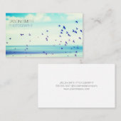 Flying Birds | Wildlife Fotograf Visitenkarte (Vorne/Hinten)