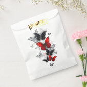 Flying Black and Red Morpho Butterfliegen Geschenktütchen (Versiegelt)