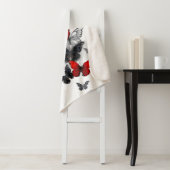 Flying Black and Red Morpho Butterfliegen Sherpadecke (Beispiel)