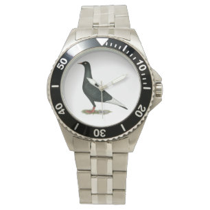 Flying Black Taube Armbanduhr