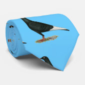 Flying Black Taube Krawatte (Gerollt)