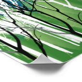 Flying-Blätter Poster (Ecke)