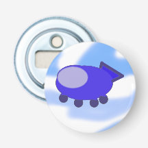 Flying Blue-Raumschiff