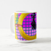 Flying Blue Red Flugzeug Kaffeetasse (Vorderseite Links)