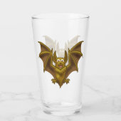 Flying Brown Bat Glas (Rückseite)