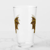 Flying Brown Bat Glas (Links)