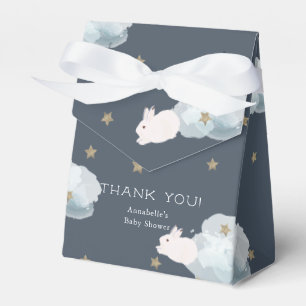 Flying Bunny Star & Cloud Baby Shower Geschenkboxe Geschenkschachtel