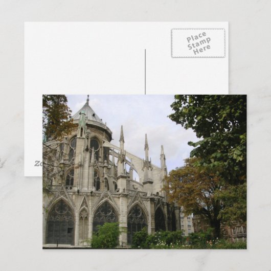 Flying Butteresses Postkarte (Vorne/Hinten)