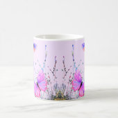 Flying Butterflies Coffee Tasse (Mittel)