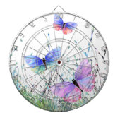 Flying Butterflies Dart Board Dartscheibe (vorne)