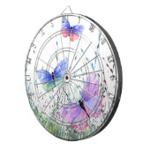 Flying Butterflies Dart Board Dartscheibe (Vorderseite rechts)