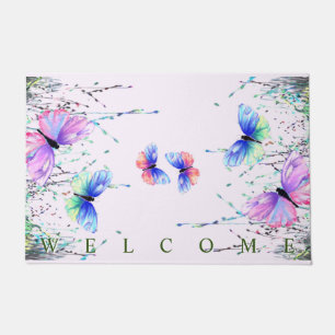 Flying Butterflies Doormat Fußmatte