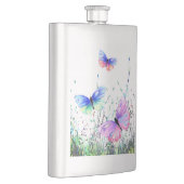 Flying Butterflies Flask Flachmann (Rechts)
