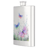 Flying Butterflies Flask Flachmann (Links)