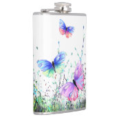 Flying Butterflies Flask Flachmann (Rechts)