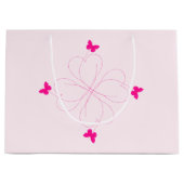 Flying Butterflies-Geschenktasche Große Geschenktüte (Vorderseite)
