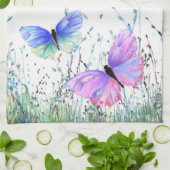 Flying Butterflies Küchentücher Frühlingsfreuden (Gefaltet)