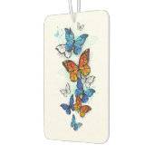 Flying Butterflies Morpho und Monarch Autolufterfrischer (Links)