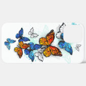 Flying Butterflies Morpho und Monarch Case-Mate iPhone Hülle (Hinten (horizontal))