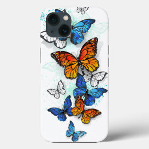 Flying Butterflies Morpho und Monarch Case-Mate iPhone Hülle