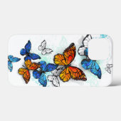 Flying Butterflies Morpho und Monarch Case-Mate iPhone Hülle (Rückseite (Horizontal))