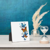 Flying Butterflies Morpho und Monarch Fotoplatte (InSitu)